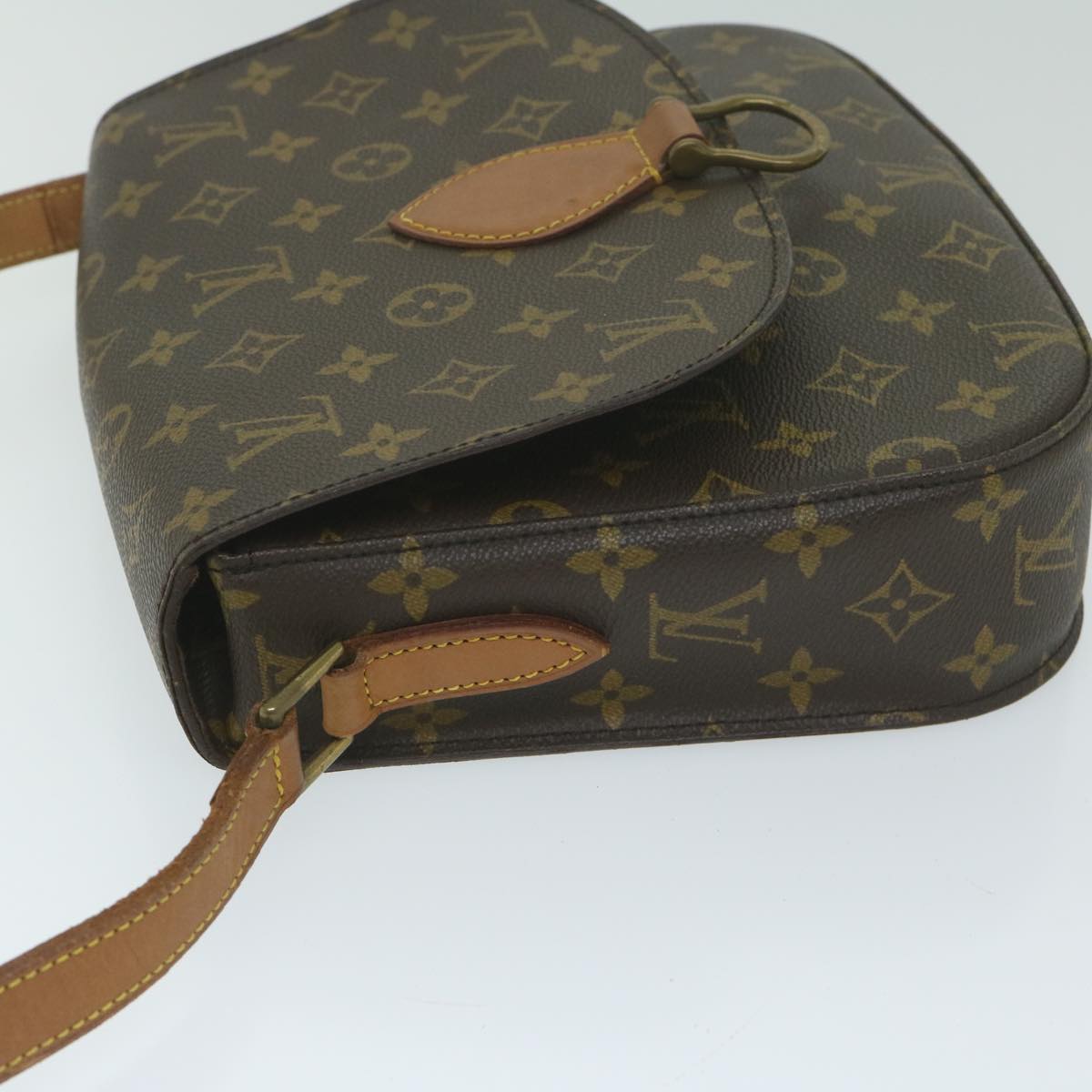 LOUIS VUITTON Monogram Saint Cloud GM Shoulder Bag M51242 LV Auth yk10097