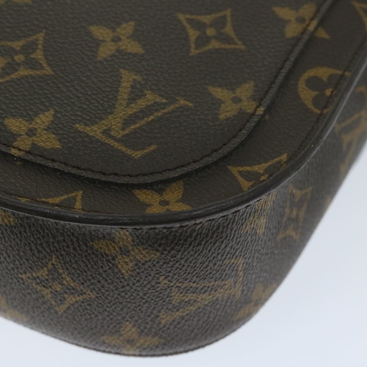 LOUIS VUITTON Monogram Saint Cloud GM Shoulder Bag M51242 LV Auth yk10101