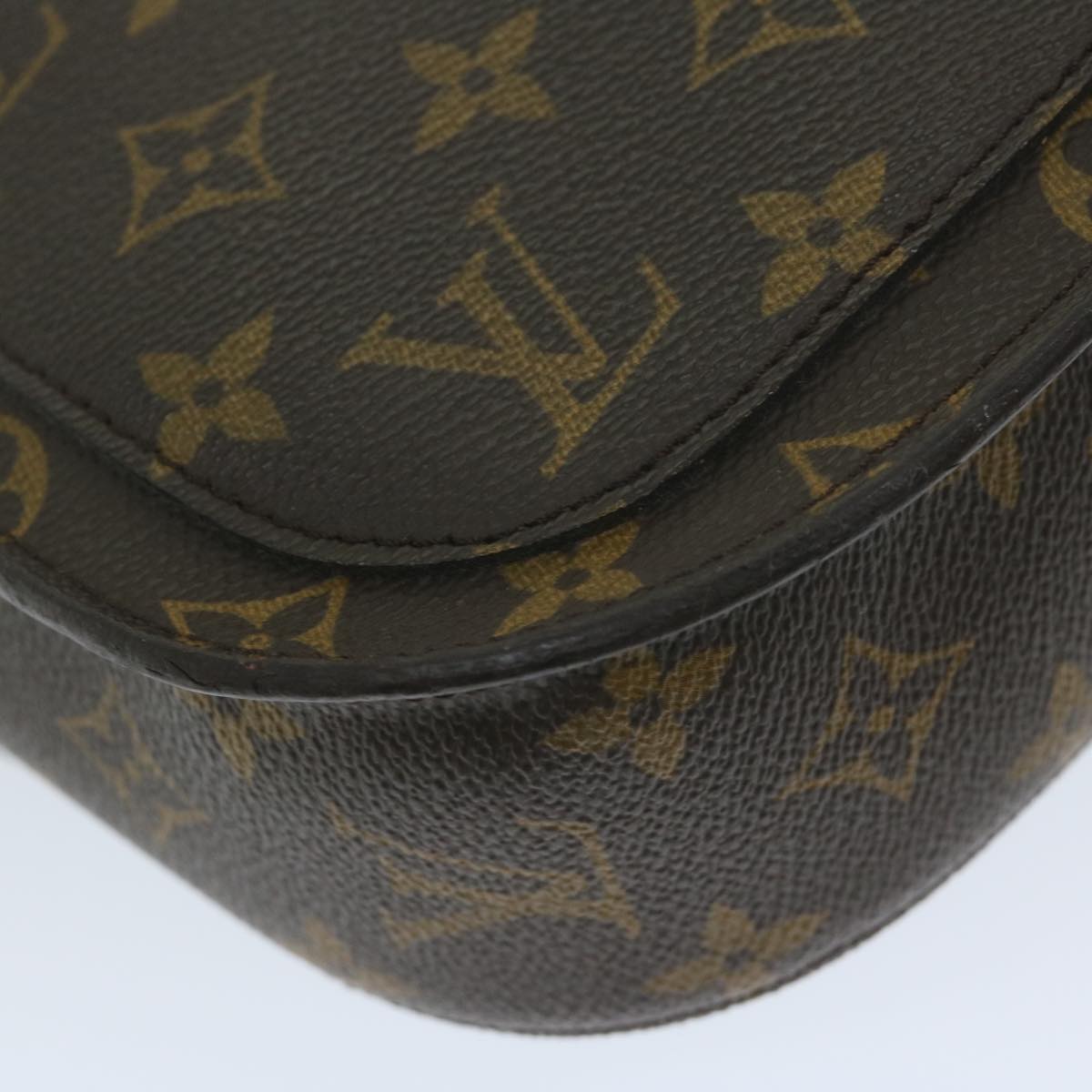 LOUIS VUITTON Monogram Saint Cloud GM Shoulder Bag M51242 LV Auth yk10101