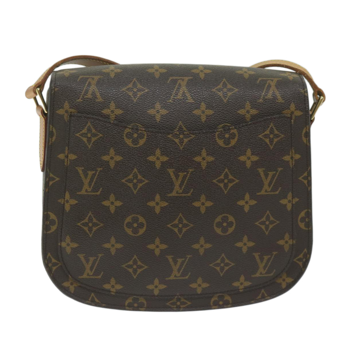 LOUIS VUITTON Monogram Saint Cloud GM Shoulder Bag M51242 LV Auth yk10101