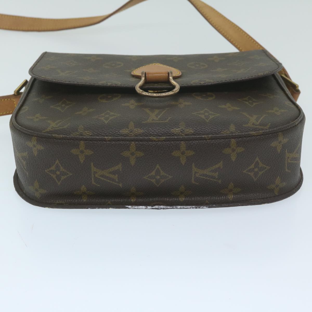 LOUIS VUITTON Monogram Saint Cloud GM Shoulder Bag M51242 LV Auth yk10103