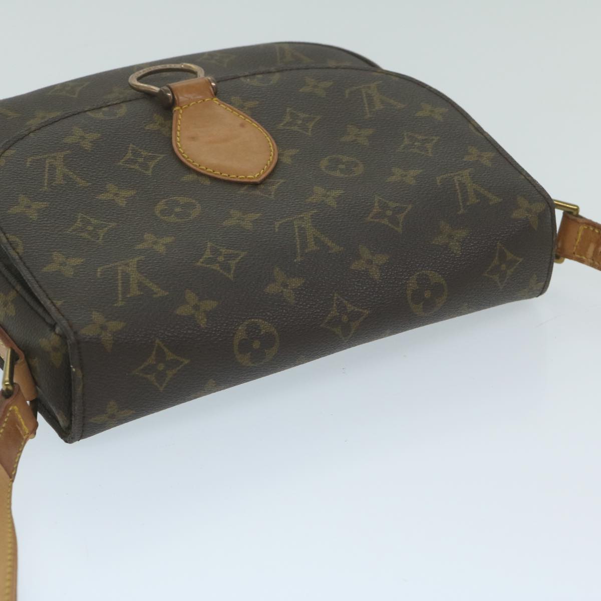 LOUIS VUITTON Monogram Saint Cloud GM Shoulder Bag M51242 LV Auth yk10103