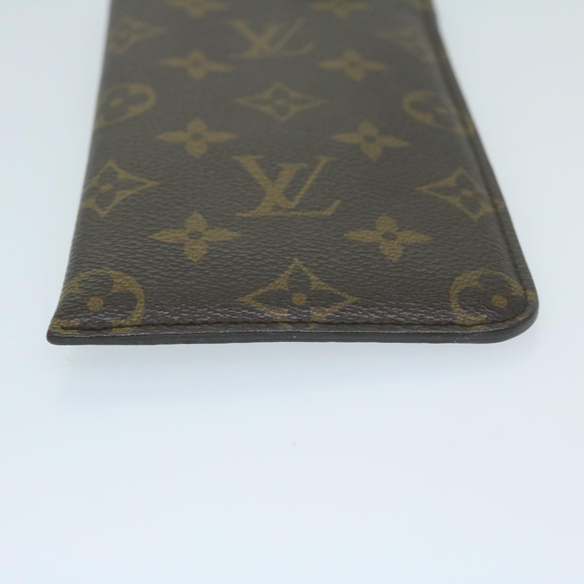 LOUIS VUITTON Monogram Etui Lunette MM Glasses Case M66544 LV Auth yk10112