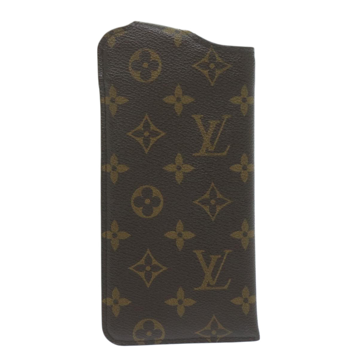 LOUIS VUITTON Monogram Etui Lunette MM Glasses Case M66544 LV Auth yk10112