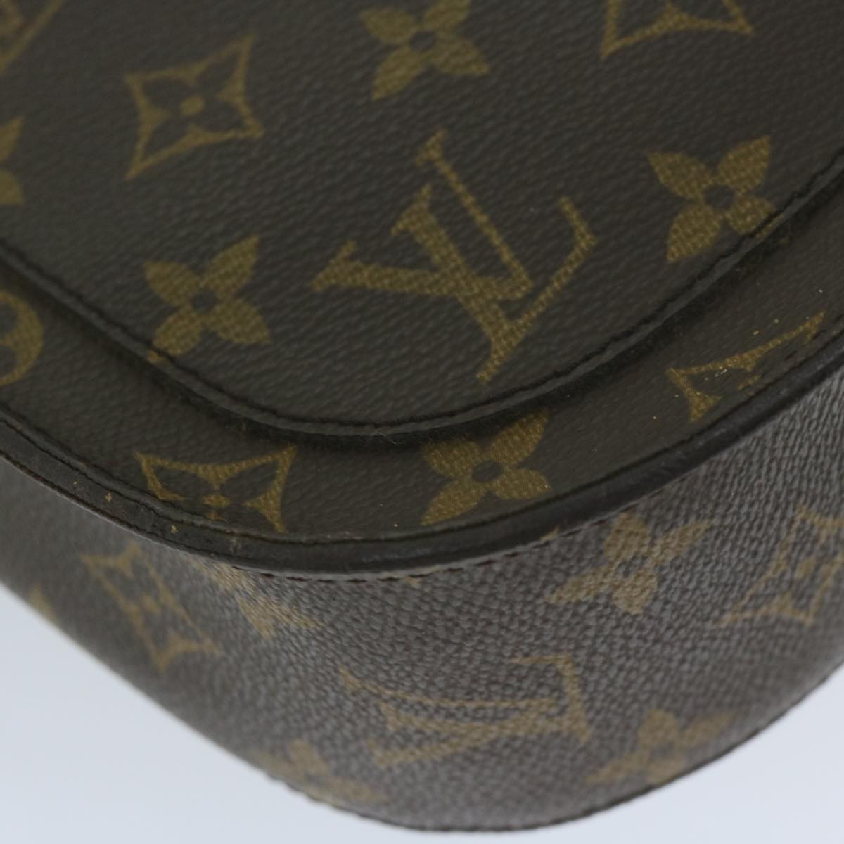 LOUIS VUITTON Monogram Saint Cloud GM Shoulder Bag M51242 LV Auth yk10135