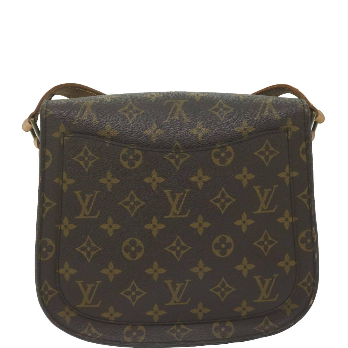 LOUIS VUITTON Monogram Saint Cloud GM Shoulder Bag M51242 LV Auth yk10135