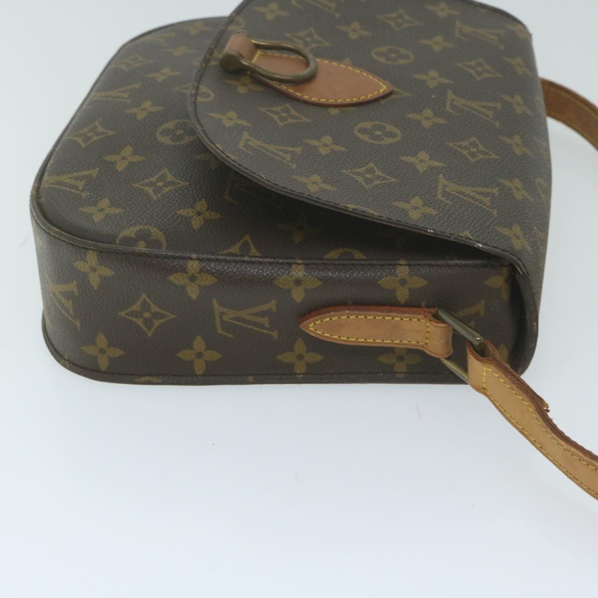 LOUIS VUITTON Monogram Saint Cloud GM Shoulder Bag M51242 LV Auth yk10135