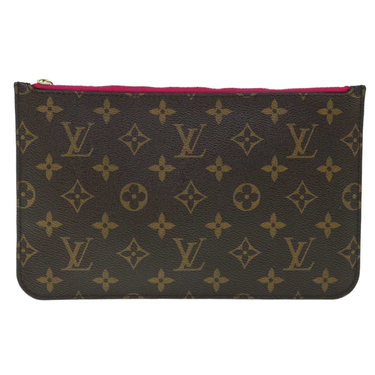 LOUIS VUITTON Monogram Neverfull MM Pouch Accessory Pouch LV Auth yk10172