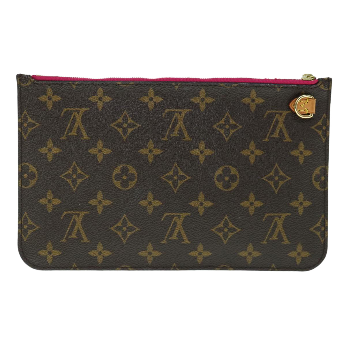 LOUIS VUITTON Monogram Neverfull MM Pouch Accessory Pouch LV Auth yk10172