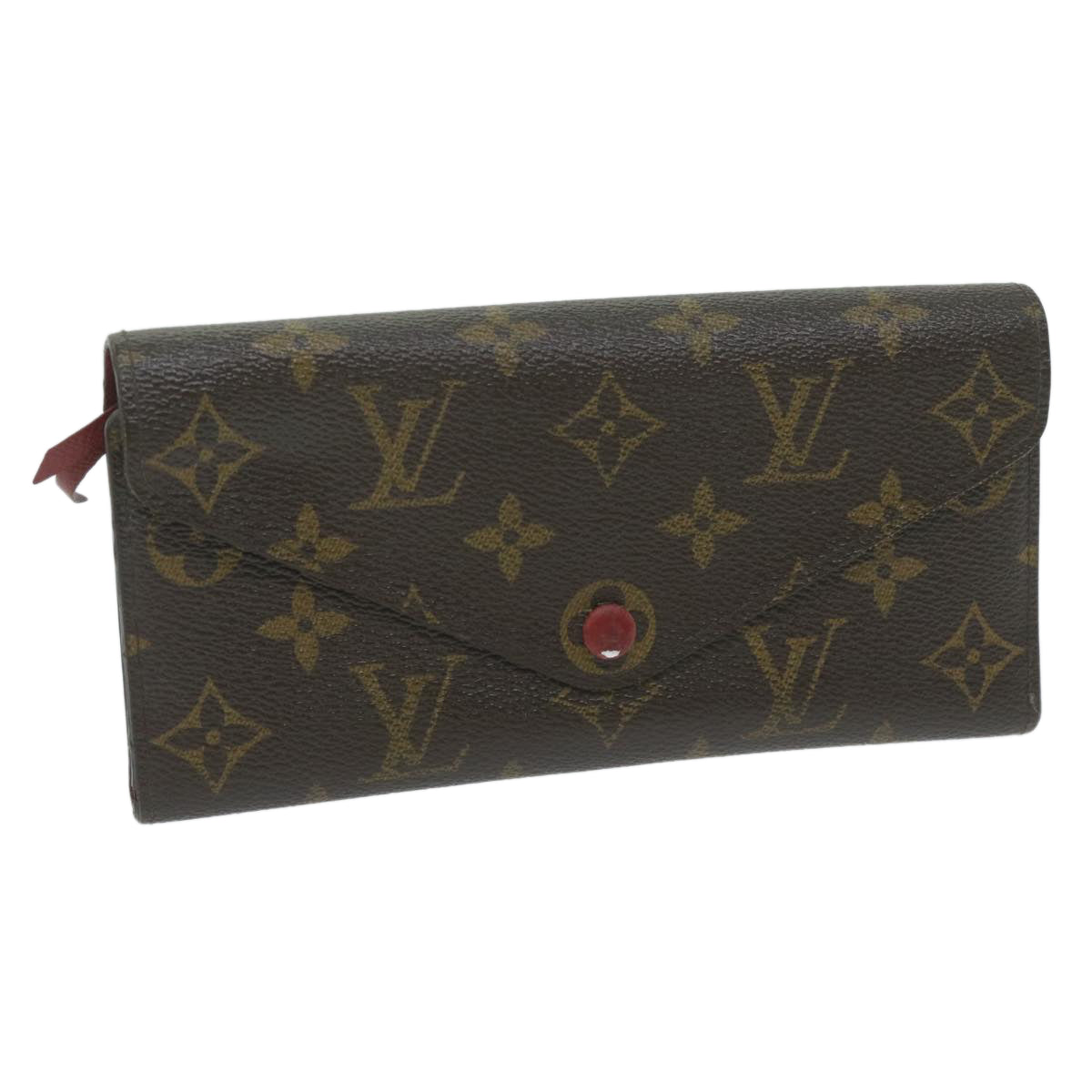 LOUIS VUITTON Monogram Portefeuille Josephine Long Wallet M60139 LV Auth yk10248