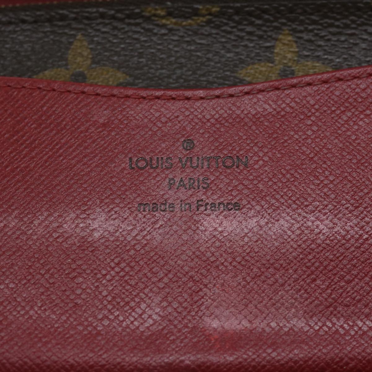 LOUIS VUITTON Monogram Portefeuille Josephine Long Wallet M60139 LV Auth yk10248