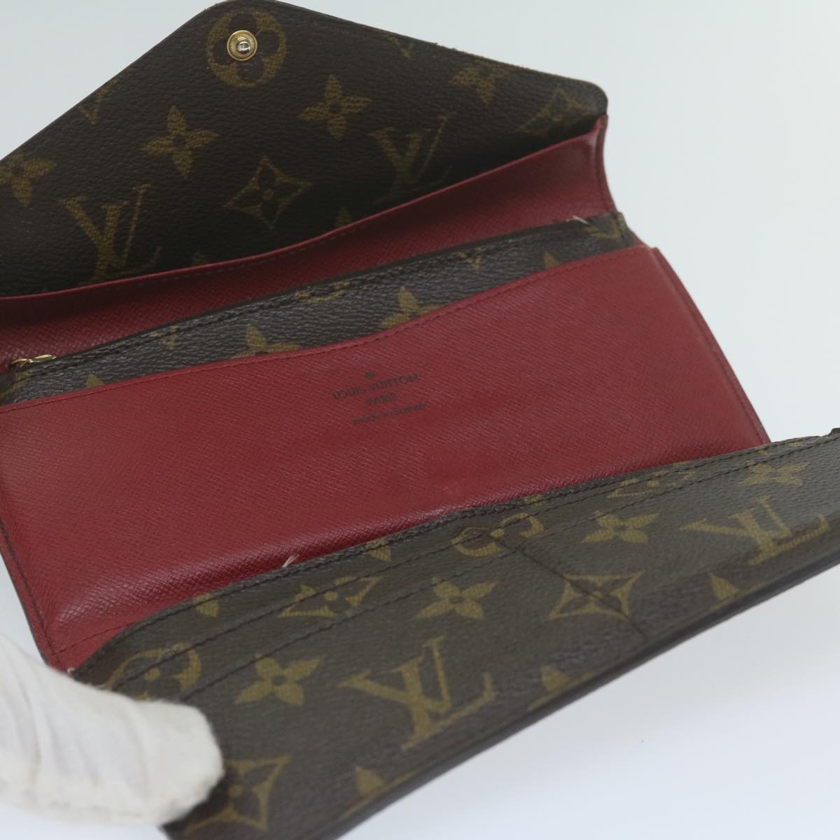 LOUIS VUITTON Monogram Portefeuille Josephine Long Wallet M60139 LV Auth yk10248