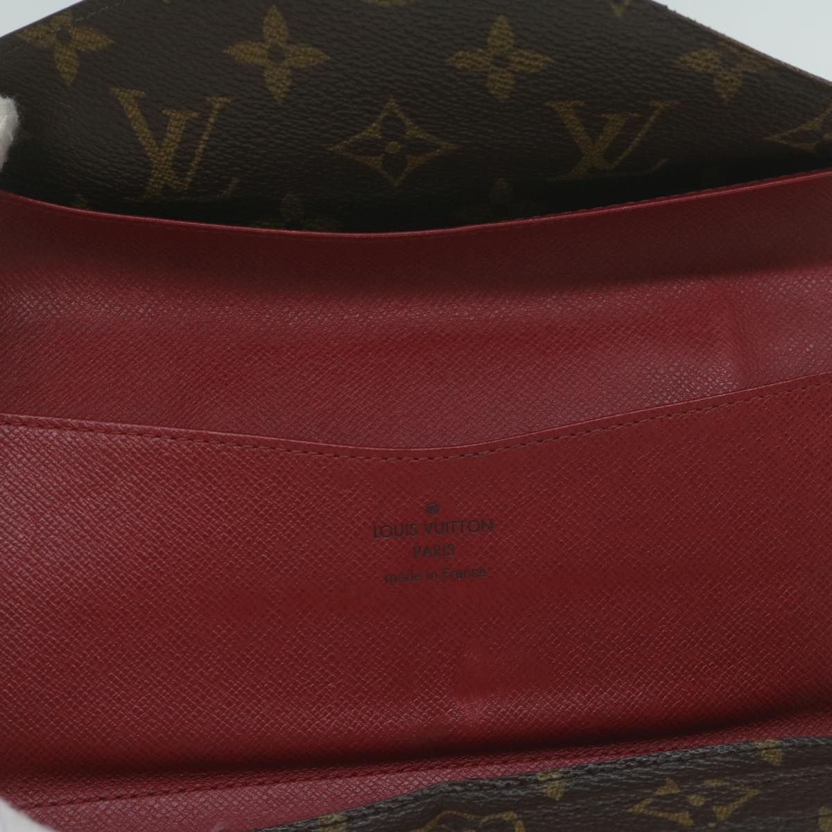 LOUIS VUITTON Monogram Portefeuille Josephine Long Wallet M60139 LV Auth yk10248