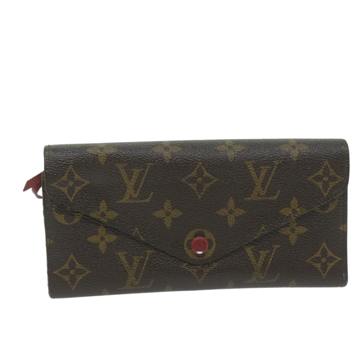 LOUIS VUITTON Monogram Portefeuille Josephine Long Wallet M60139 LV Auth yk10248