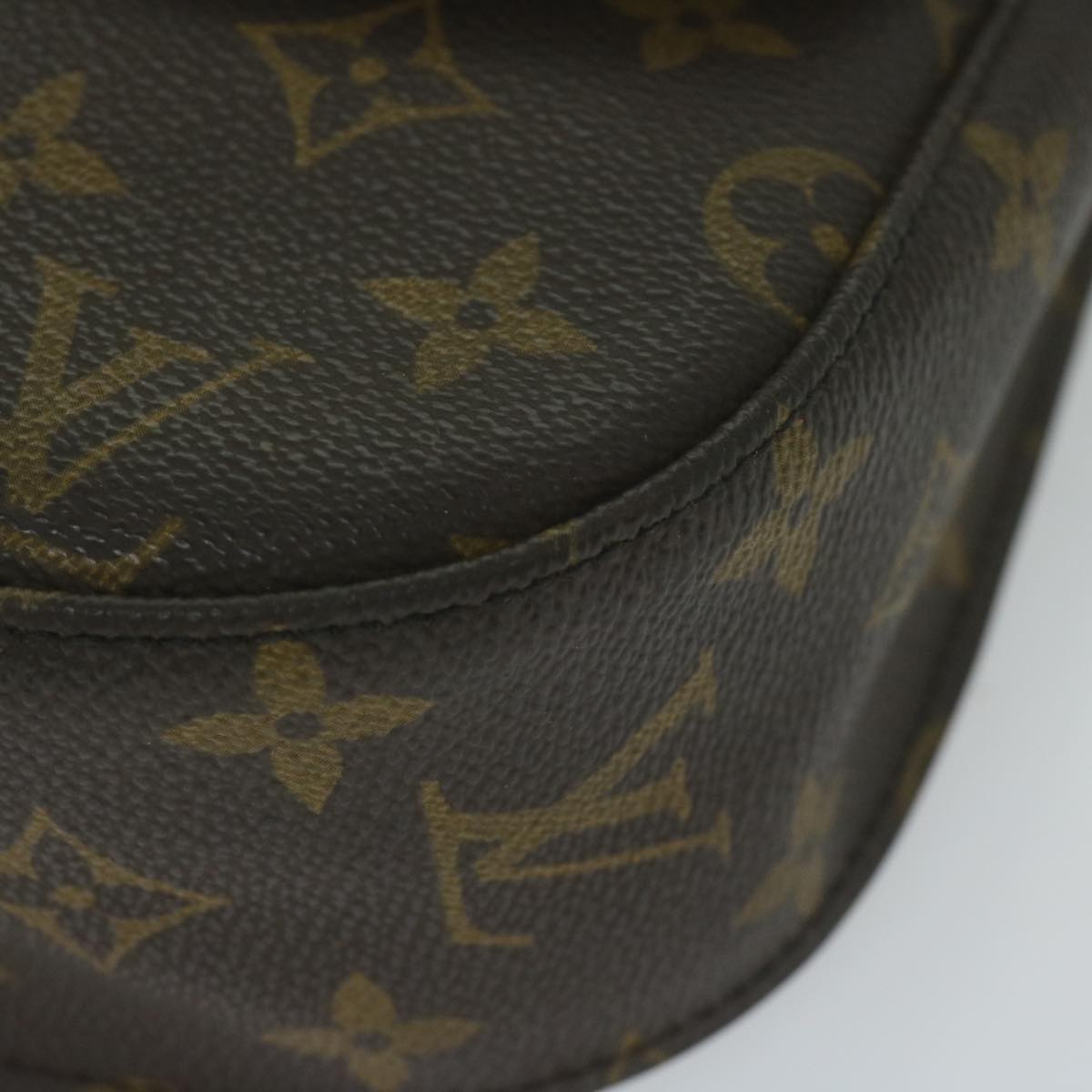 LOUIS VUITTON Monogram Saint Cloud GM Shoulder Bag M51242 LV Auth yk10249