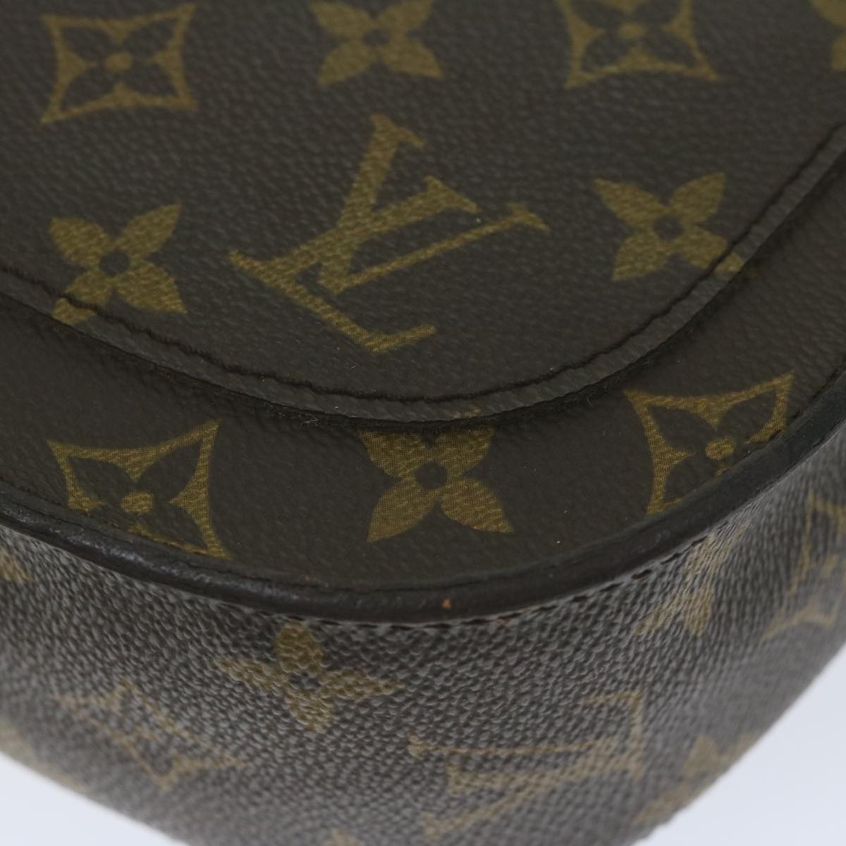 LOUIS VUITTON Monogram Saint Cloud GM Shoulder Bag M51242 LV Auth yk10249