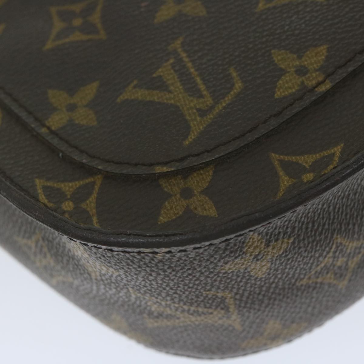 LOUIS VUITTON Monogram Saint Cloud GM Shoulder Bag M51242 LV Auth yk10249