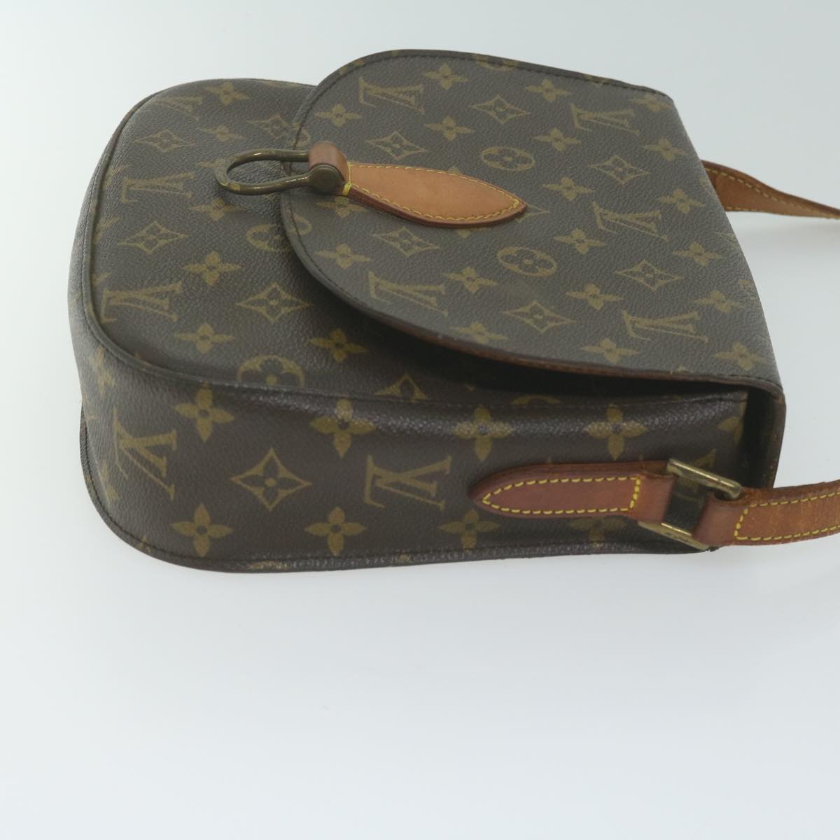 LOUIS VUITTON Monogram Saint Cloud GM Shoulder Bag M51242 LV Auth yk10249