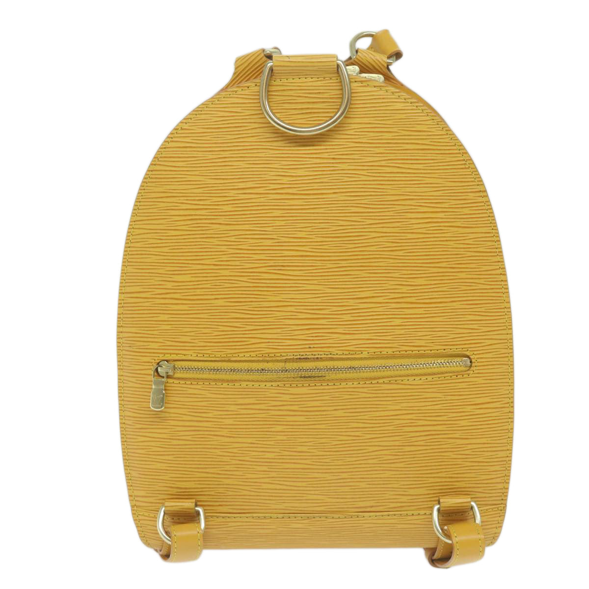 LOUIS VUITTON Epi Mabillon Backpack Yellow M52239 LV Auth yk10251