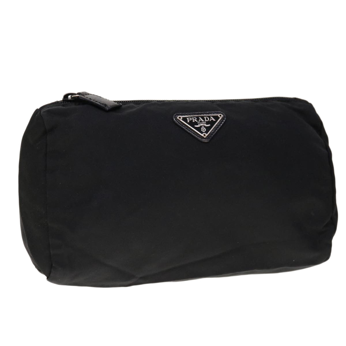 PRADA Pouch Nylon Black Auth yk10305