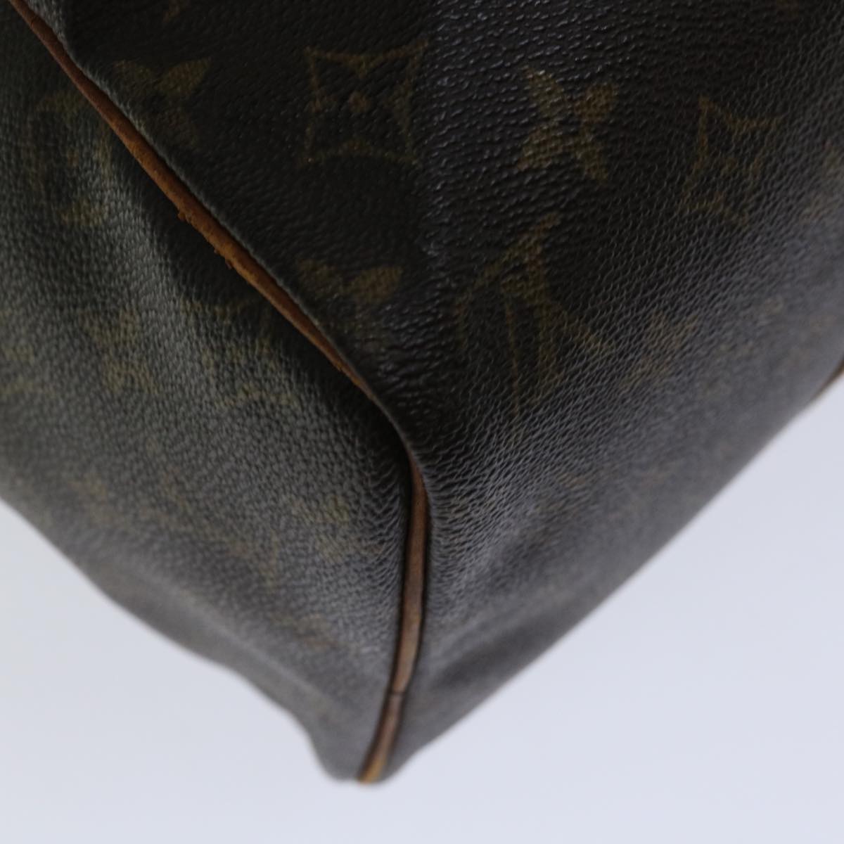 LOUIS VUITTON Monogram Sac Souple 35 Boston Bag M41626 LV Auth yk10659