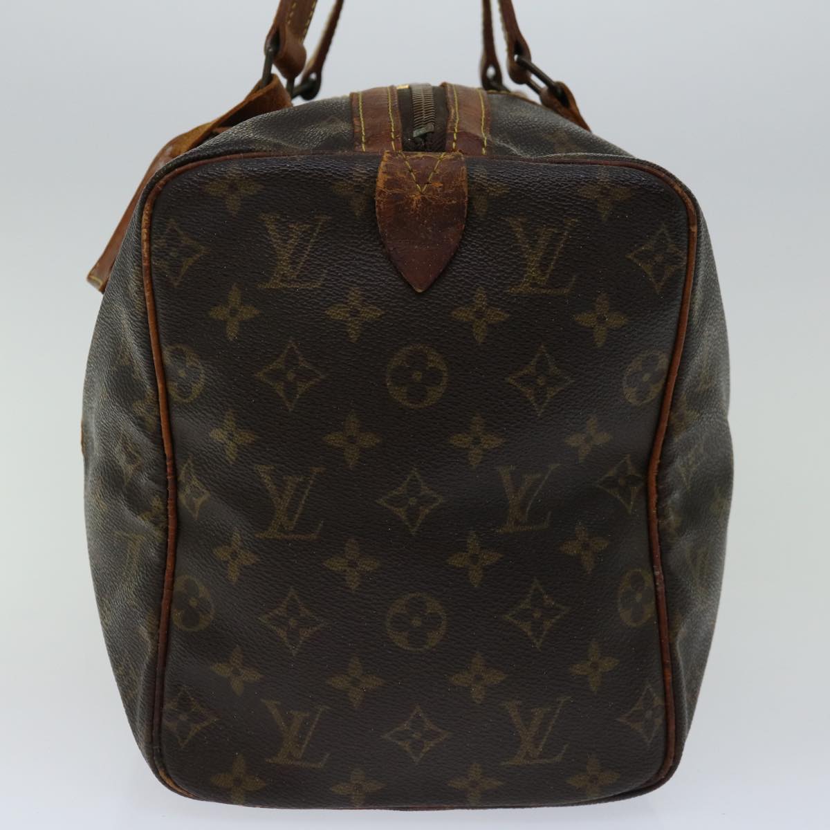 LOUIS VUITTON Monogram Sac Souple 35 Boston Bag M41626 LV Auth yk10659