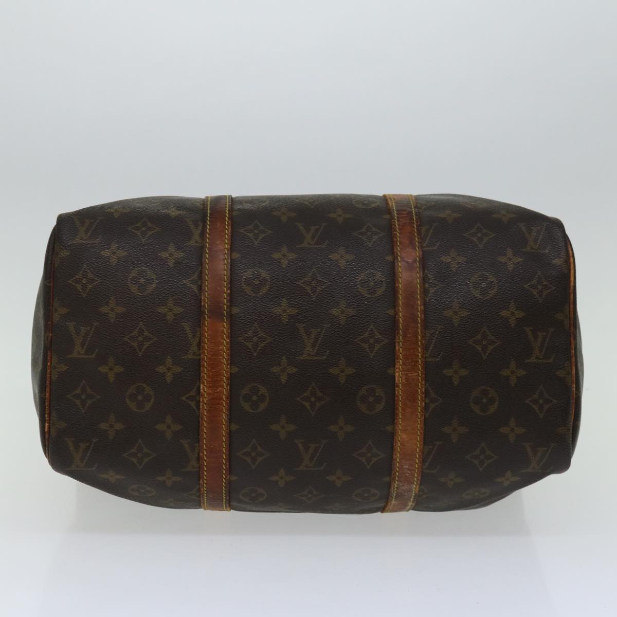 LOUIS VUITTON Monogram Sac Souple 35 Boston Bag M41626 LV Auth yk10659