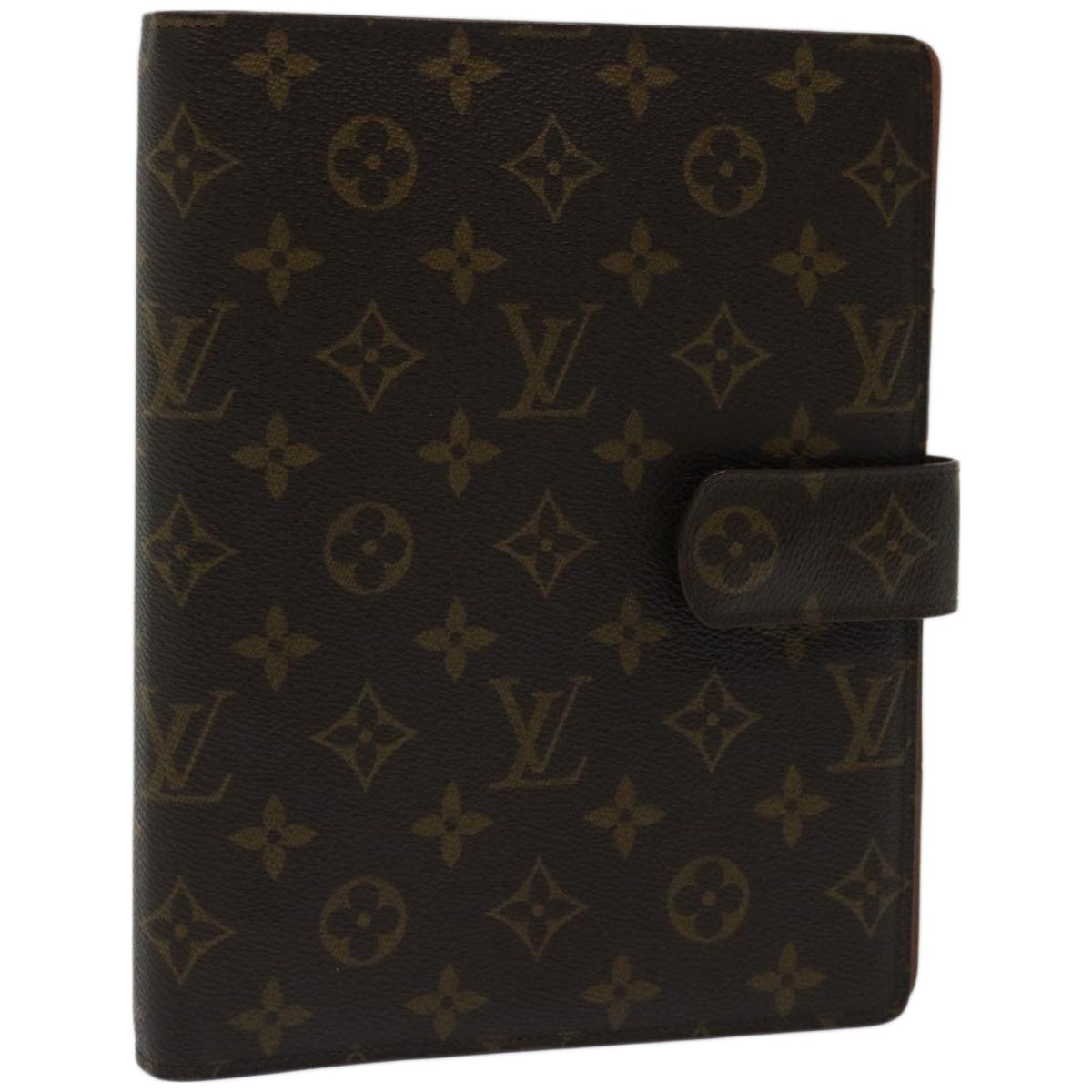 LOUIS VUITTON Monogram Agenda GM Day Planner Cover Vintage R20006 Auth yk10677