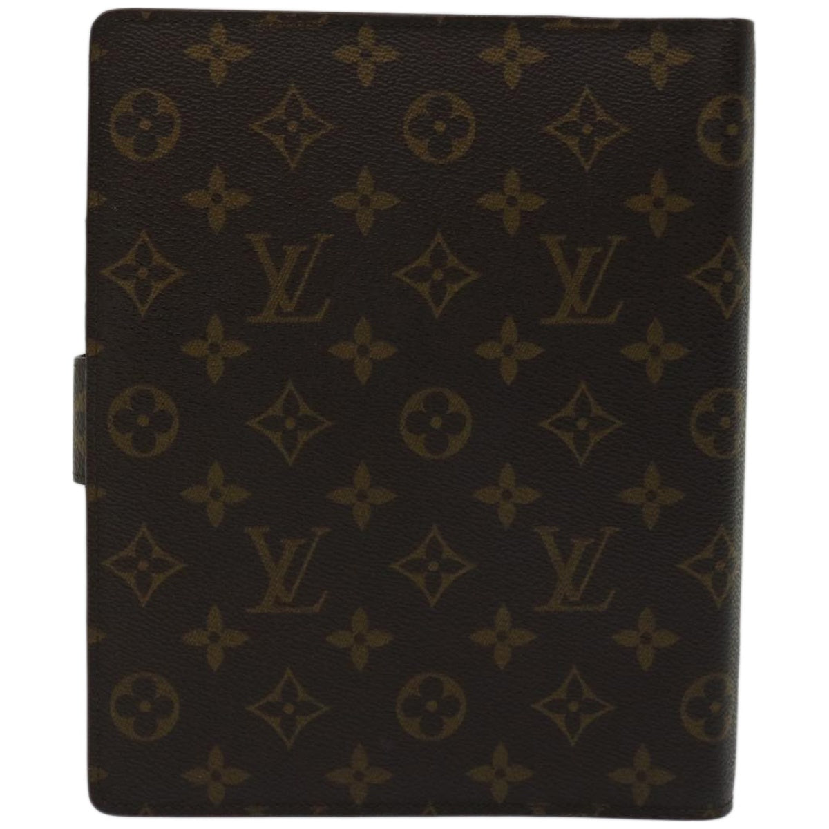 LOUIS VUITTON Monogram Agenda GM Day Planner Cover Vintage R20006 Auth yk10677