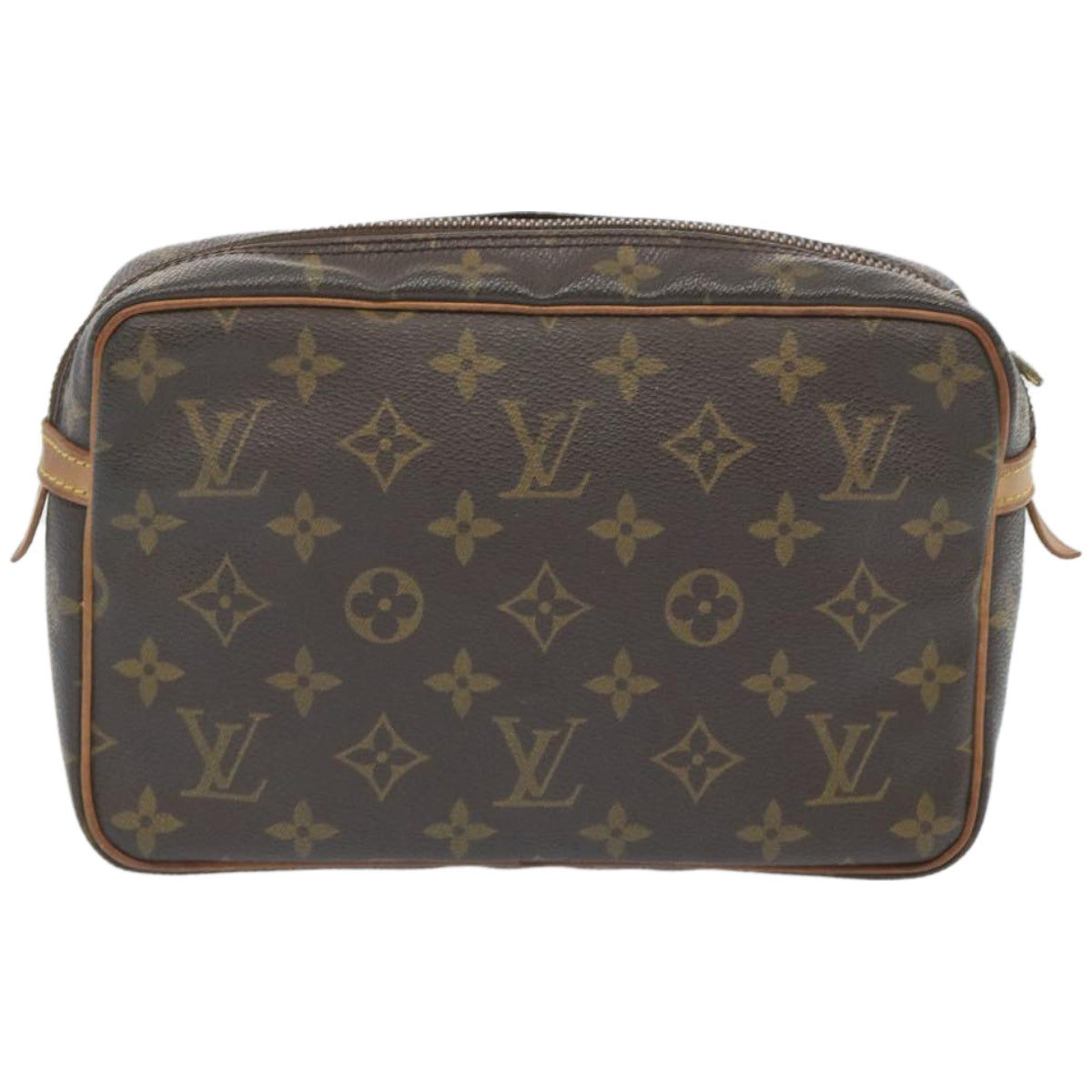 LOUIS VUITTON Monogram Compiegne 23 Clutch Bag M51847 LV Auth yk10679