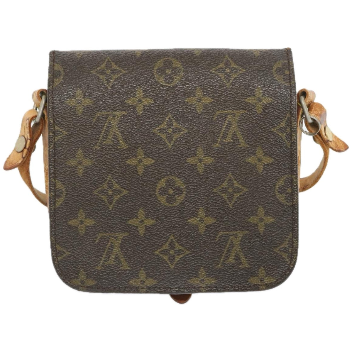 LOUIS VUITTON Monogram Cartouchiere PM Shoulder Bag Vintage M51254 Auth yk10699