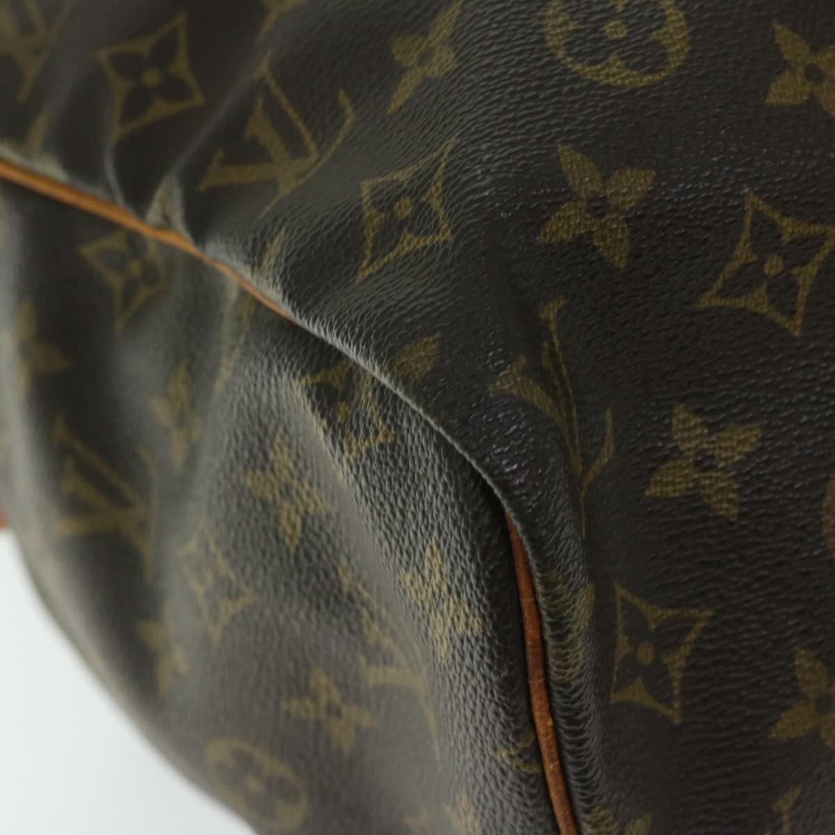 LOUIS VUITTON Monogram Sac Souple 35 Boston Bag M41626 LV Auth yk10717