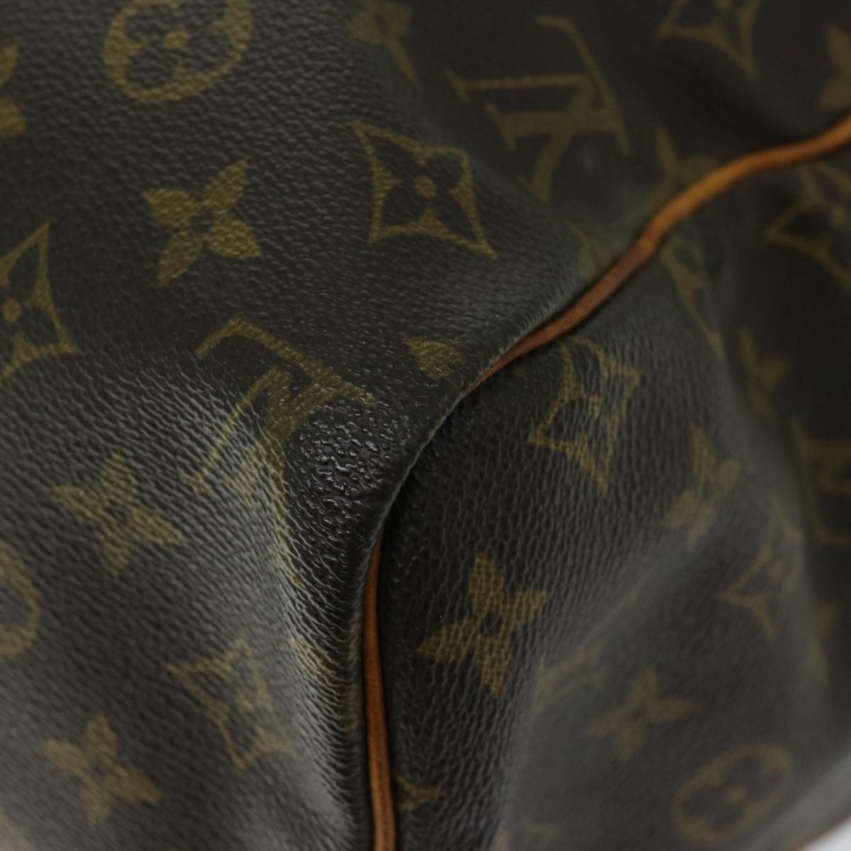 LOUIS VUITTON Monogram Sac Souple 35 Boston Bag M41626 LV Auth yk10717