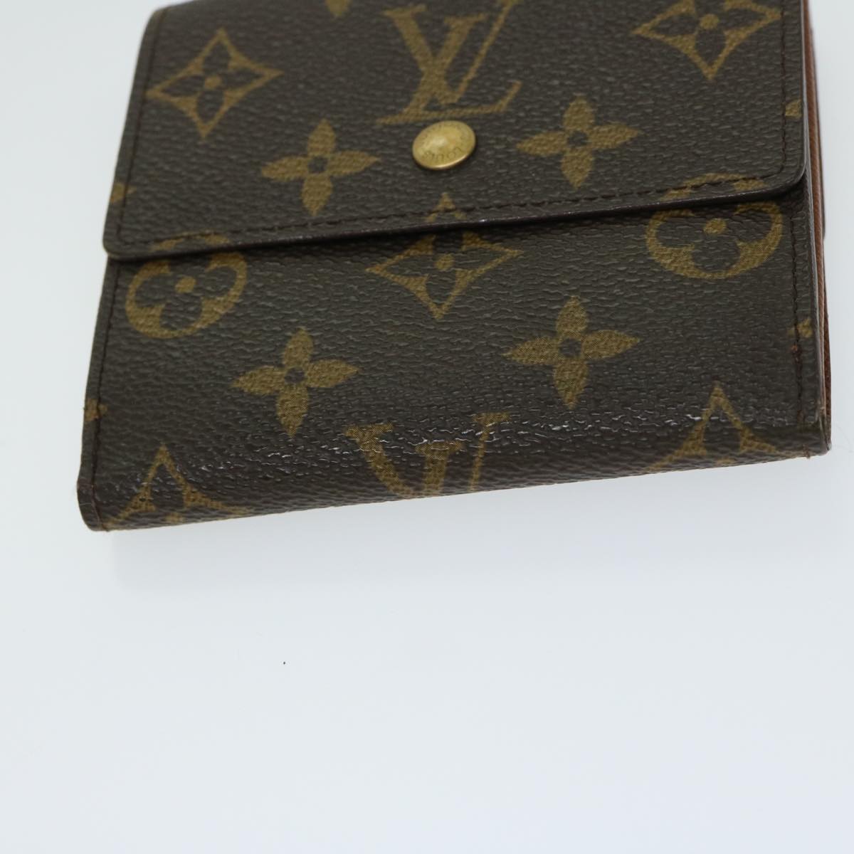 LOUIS VUITTON Monogram Porte Monnaie Bier Cartes Crdit M61652 LV Auth yk10734