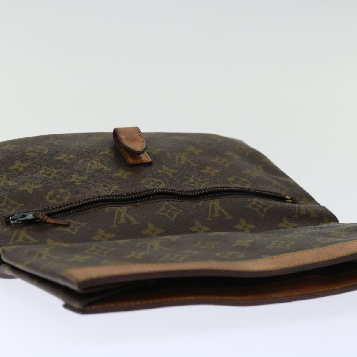 LOUIS VUITTON Monogram Pochette Priant Clutch Bag M51805 LV Auth yk10772