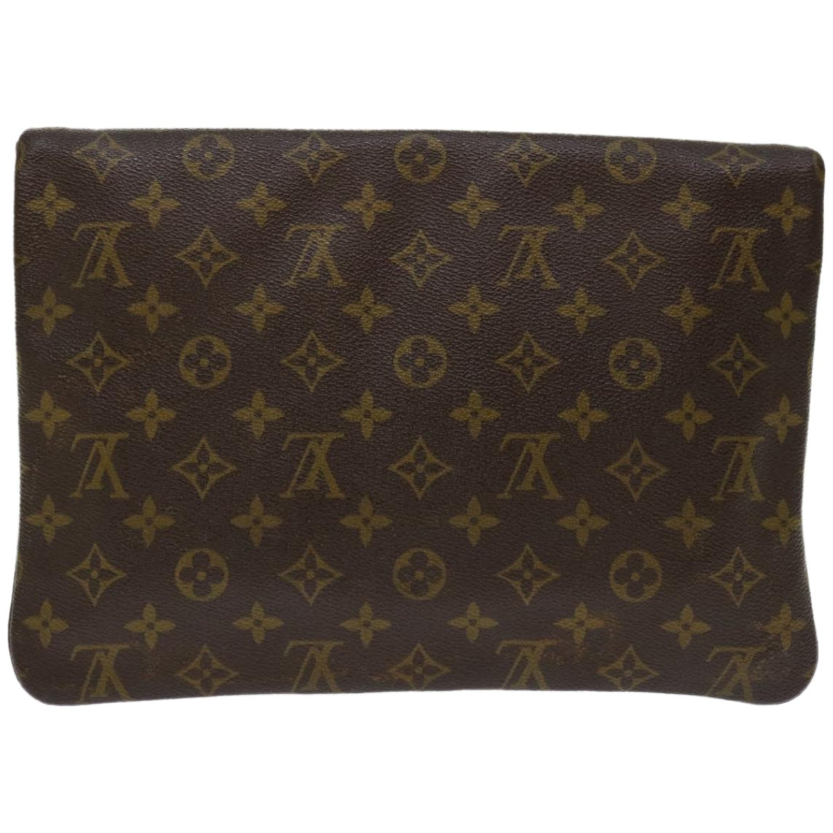 LOUIS VUITTON Monogram Pochette Priant Clutch Bag M51805 LV Auth yk10772