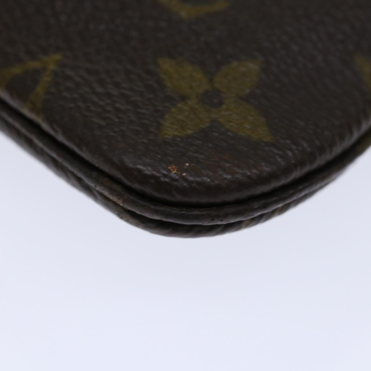 LOUIS VUITTON Monogram Pochette Priant Clutch Bag M51805 LV Auth yk10772