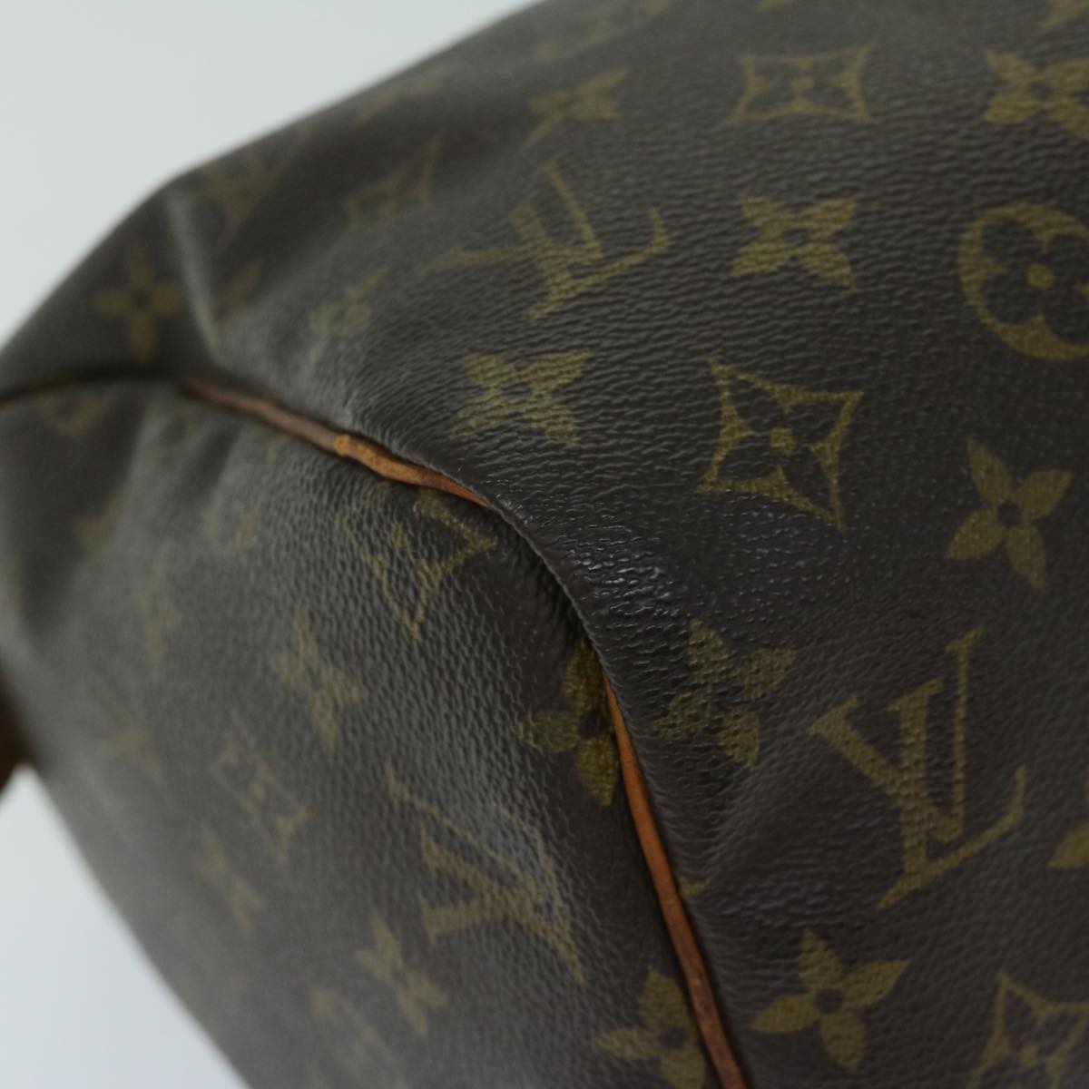 LOUIS VUITTON Monogram Speedy 30 Hand Bag M41526 LV Auth yk10776