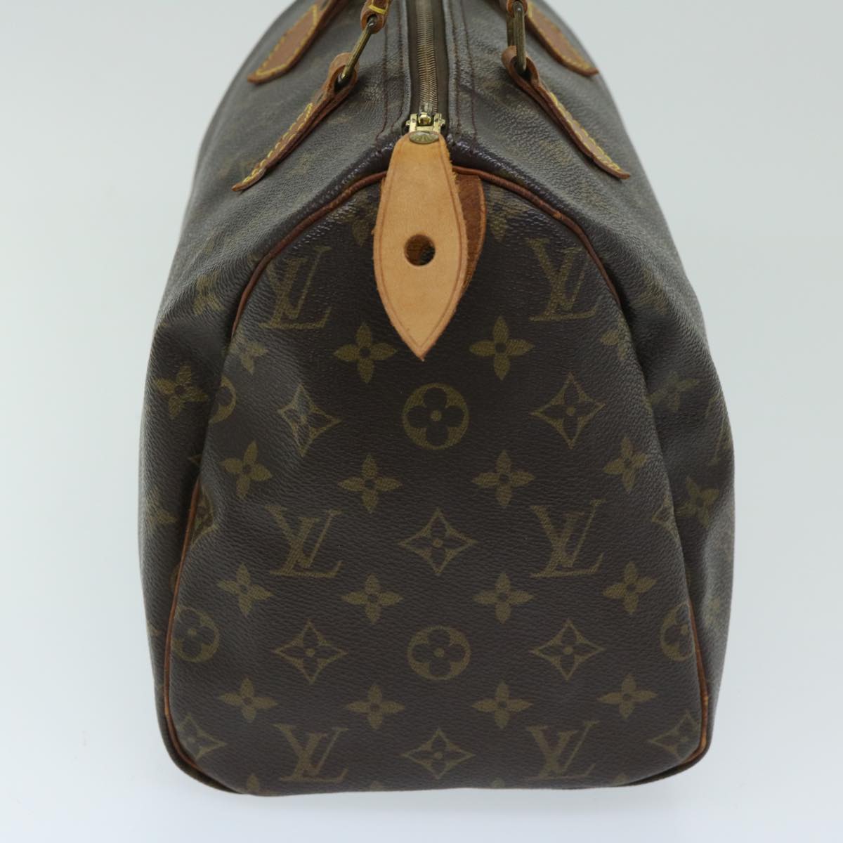 LOUIS VUITTON Monogram Speedy 30 Hand Bag M41526 LV Auth yk10776