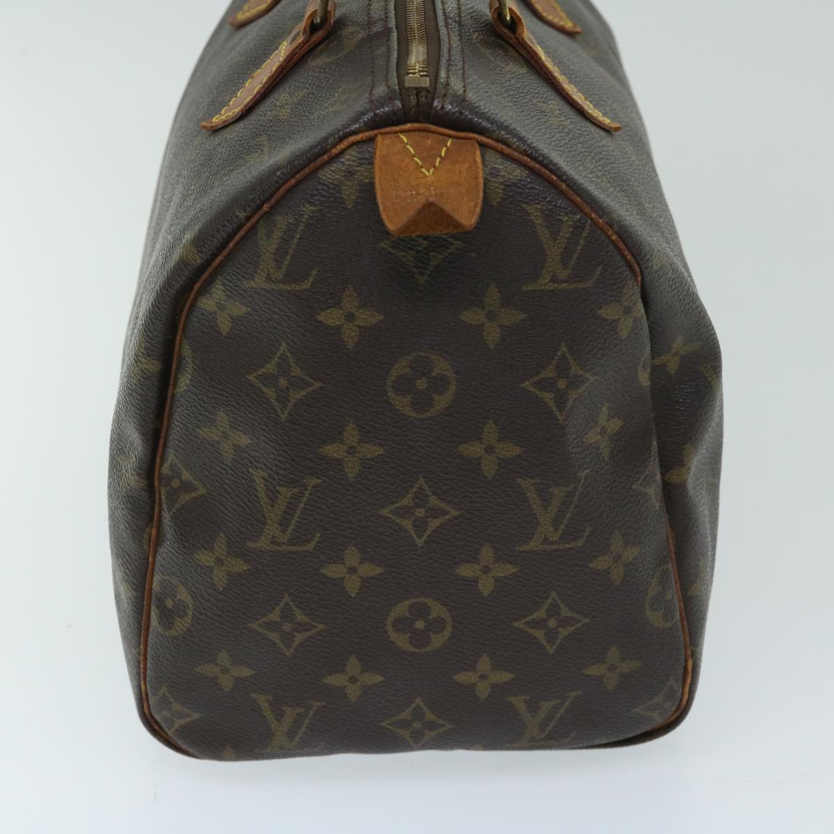 LOUIS VUITTON Monogram Speedy 30 Hand Bag M41526 LV Auth yk10776