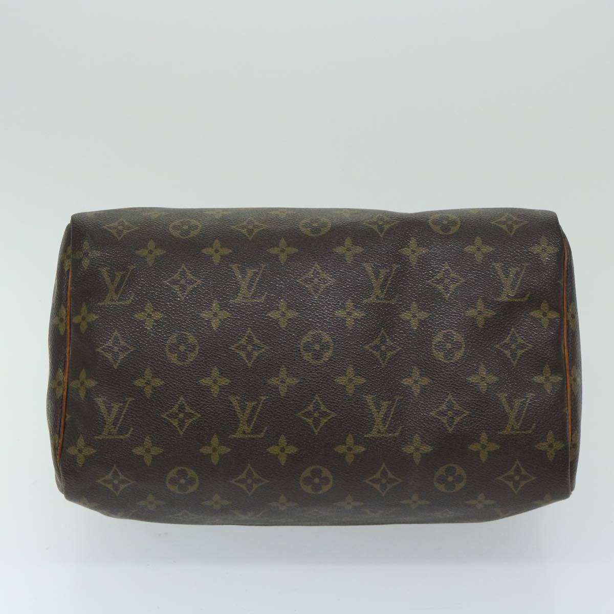 LOUIS VUITTON Monogram Speedy 30 Hand Bag M41526 LV Auth yk10776