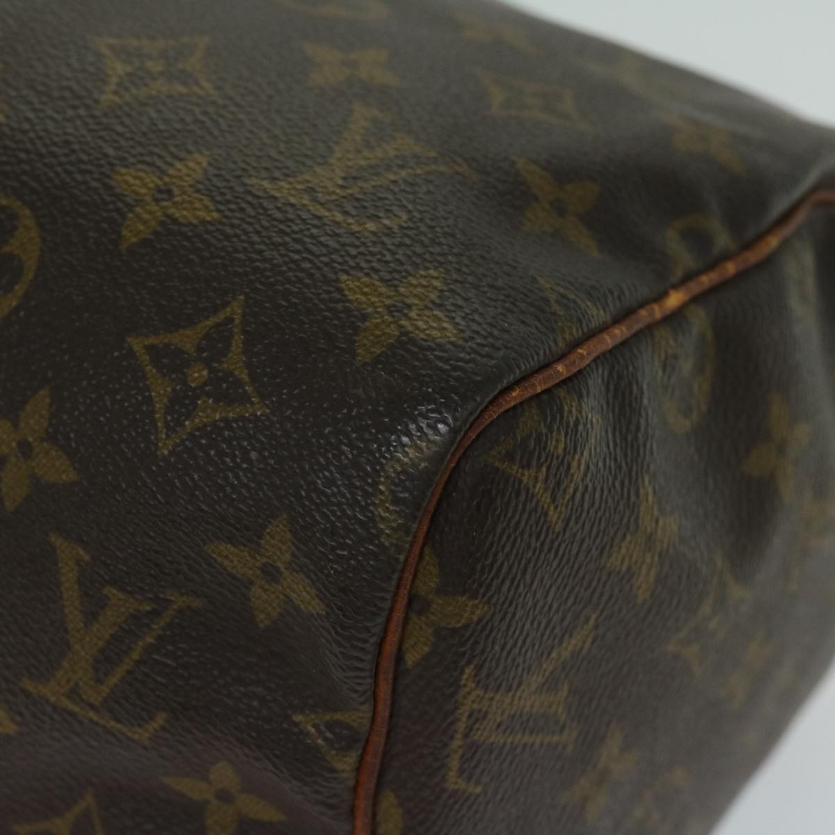 LOUIS VUITTON Monogram Speedy 30 Hand Bag M41526 LV Auth yk10777