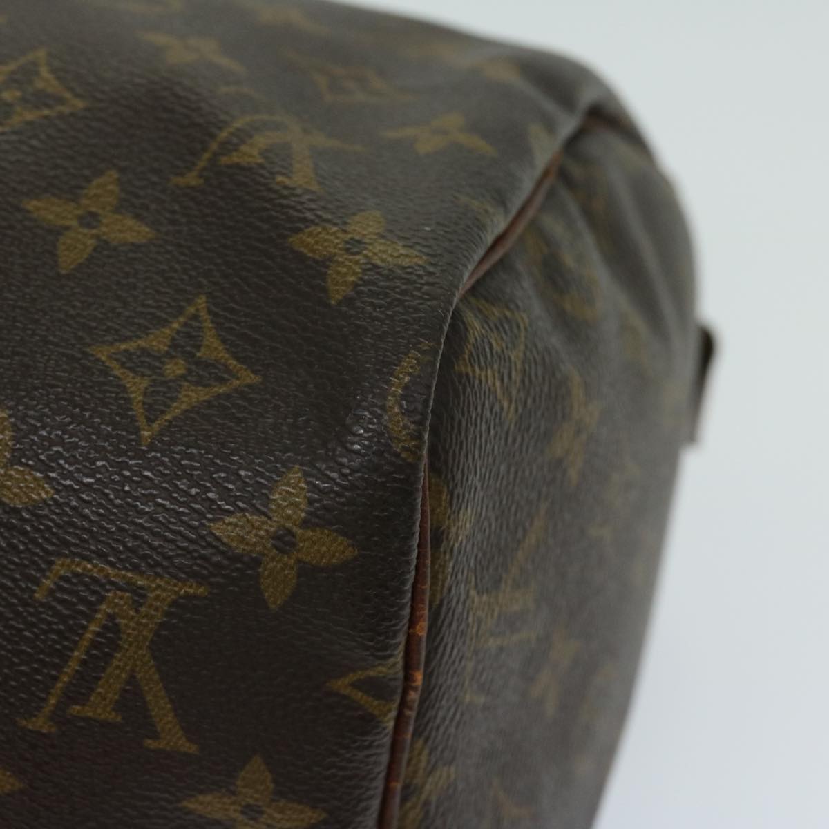 LOUIS VUITTON Monogram Speedy 30 Hand Bag M41526 LV Auth yk10777