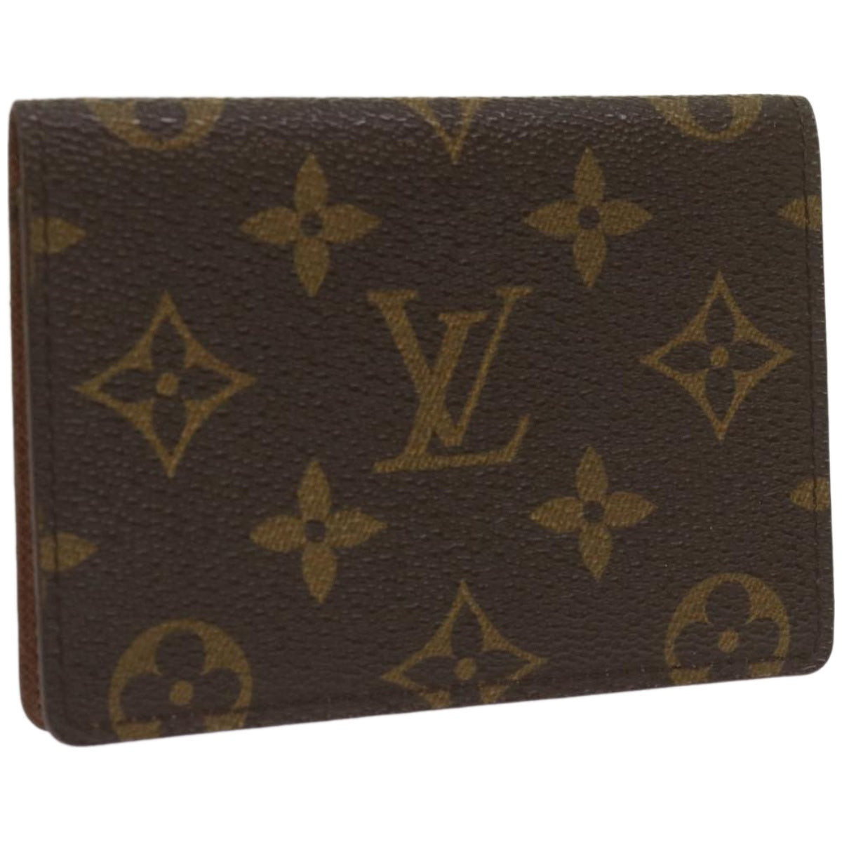 LOUIS VUITTON Monogram Porte 2 Cartes Vertical Pass Case M60533 LV Auth yk10849