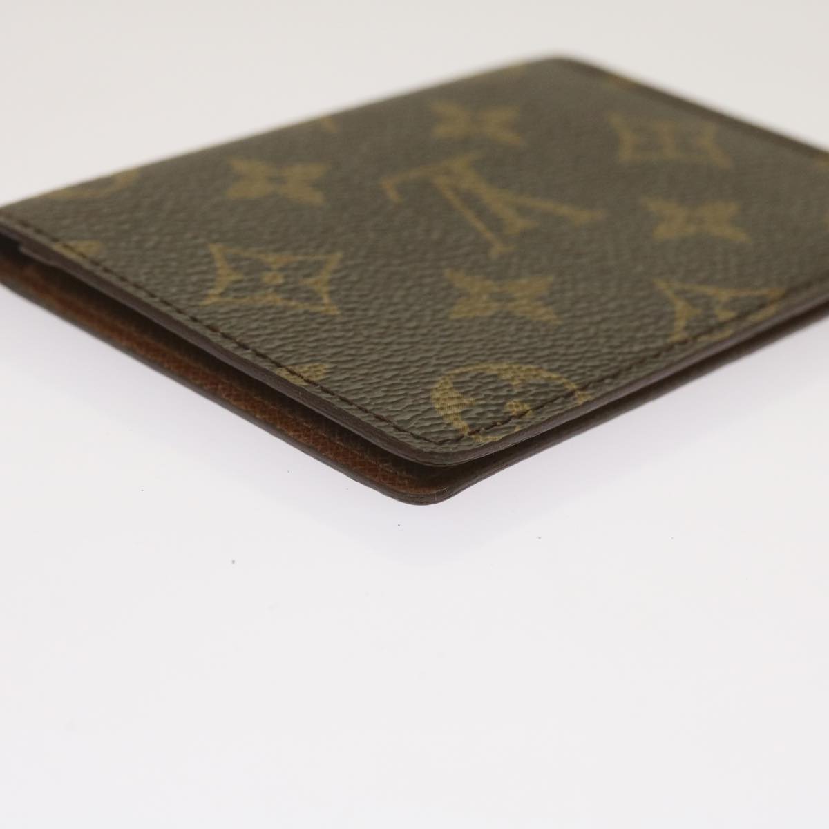 LOUIS VUITTON Monogram Porte 2 Cartes Vertical Pass Case M60533 LV Auth yk10849