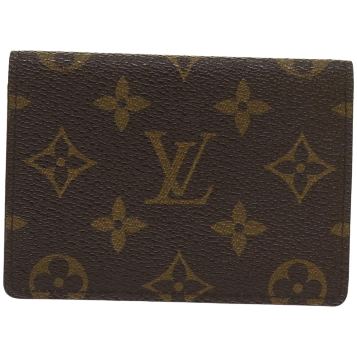 LOUIS VUITTON Monogram Porte 2 Cartes Vertical Pass Case M60533 LV Auth yk10849