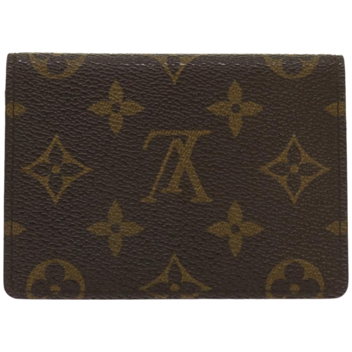 LOUIS VUITTON Monogram Porte 2 Cartes Vertical Pass Case M60533 LV Auth yk10849