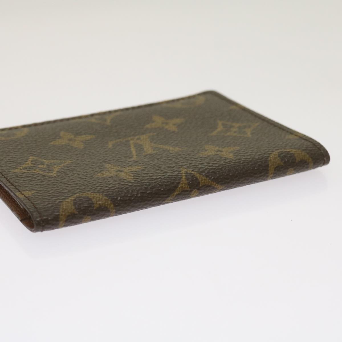 LOUIS VUITTON Monogram Porte 2 Cartes Vertical Pass Case M60533 LV Auth yk10849