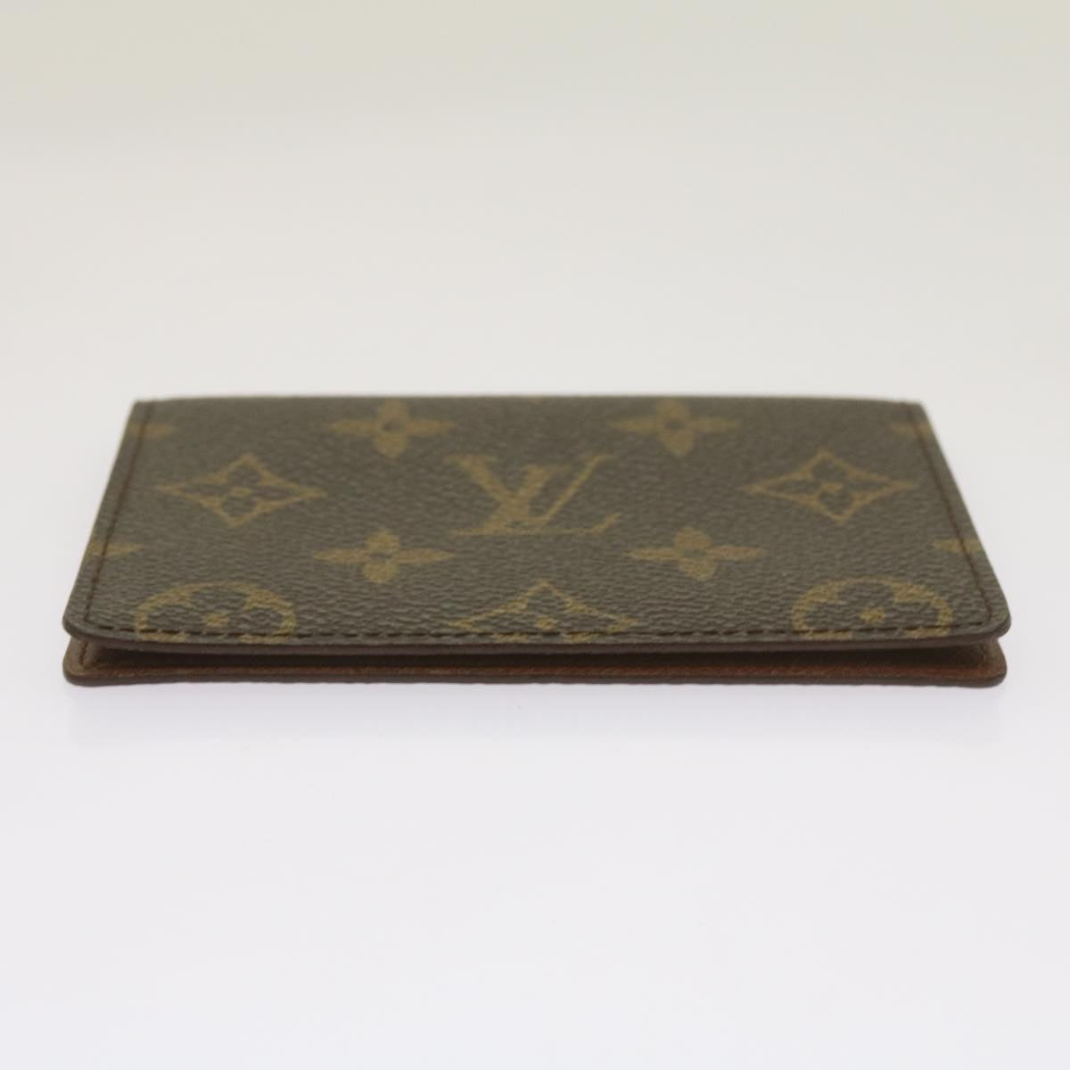 LOUIS VUITTON Monogram Porte 2 Cartes Vertical Pass Case M60533 LV Auth yk10849