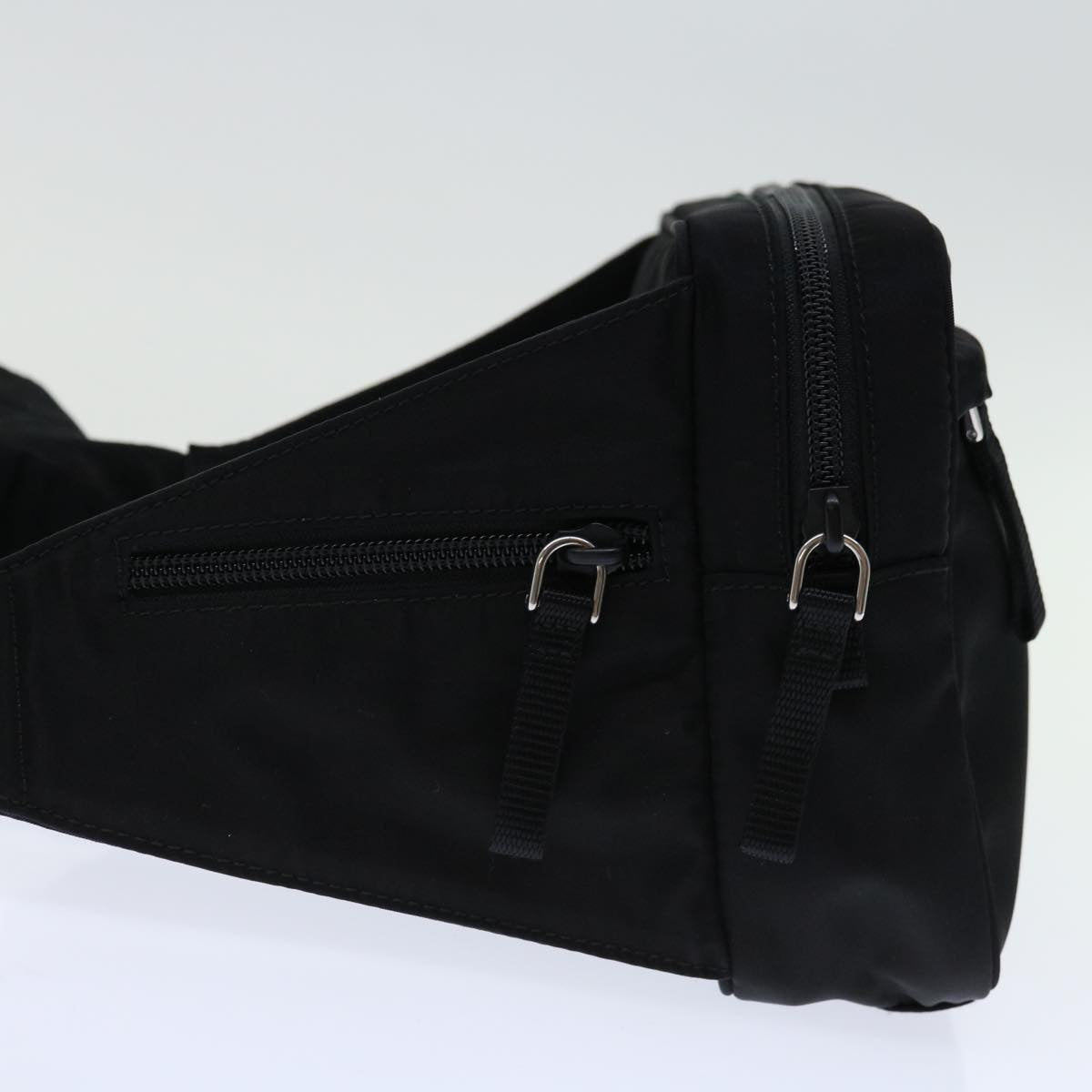 PRADA Body Bag Nylon Black Auth yk10872